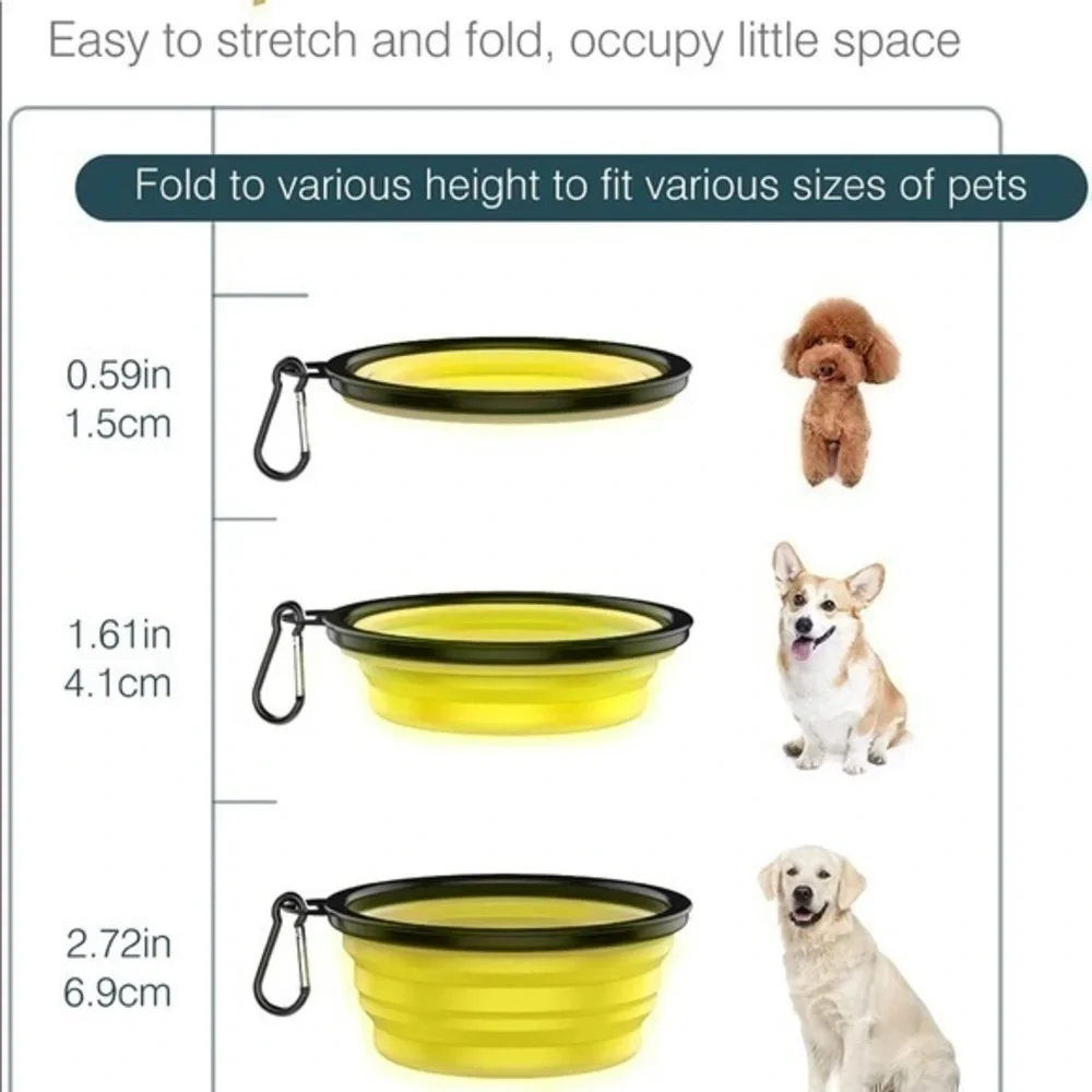 Pet Feeding Water Bowl